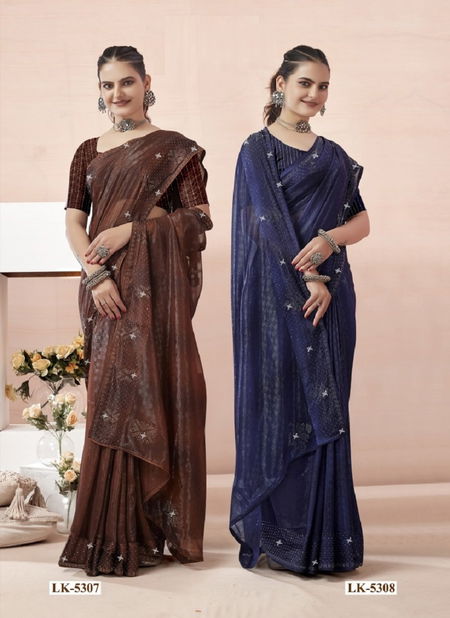 Laxminam MuskanVichitra Silk Party Wear Sarees Catalog
 Catalog